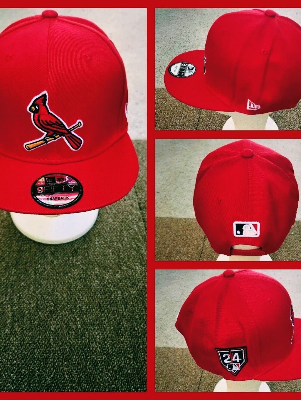 ST LOUIS CARDINALS MLB BASEBALL SNAPBACK HAT.